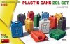 MiniArt 24013 PLASTIC CANS 20L SET 1/24